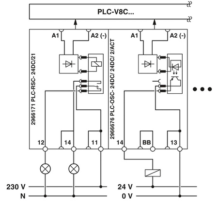 PLC-V8C/PT-24DC/EM - Moduł rozszerzeń | 2905137